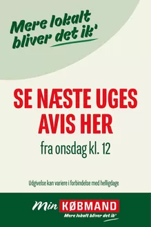 Min Købmand katalog | Min Købmand Tilbudsavis | 2026-07-14T00:00:00.000Z - 2026-07-28T00:00:00.000Z