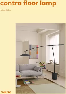 Muuto katalog | Press Release - Contra Floor Lamp | 2026-07-22T00:00:00.000Z - 2026-08-05T00:00:00.000Z