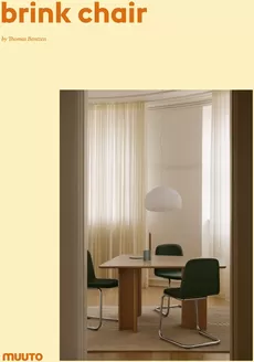 Muuto katalog | Press Release - Brink Chair | 2026-07-22T00:00:00.000Z - 2026-08-05T00:00:00.000Z