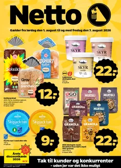 Netto katalog i Odense | Tilbud til kupjægere | 2026-08-01T00:00:00.000Z - 2026-08-07T00:00:00.000Z