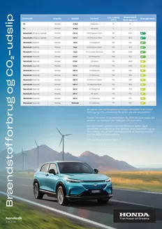 Honda katalog | CO2 POSTER DK Juli 2026 | 2026-01-01T00:00:00.000Z - 2026-12-31T00:00:00.000Z