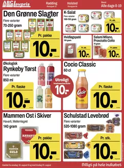 ABC Lavpris katalog i København | Fantastiske rabatter på udvalgte produkter | 2026-08-19T00:00:00.000Z - 2026-08-25T00:00:00.000Z