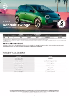 Renault katalog i Rødbyhavn | prisliste-twingo-e-tech-electric | 2026-08-28T00:00:00.000Z - 2026-09-30T00:00:00.000Z