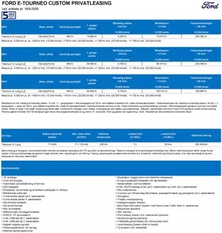 Ford katalog i Holbæk | E tourneo custom. | 2026-08-31T00:00:00.000Z - 2026-12-31T00:00:00.000Z