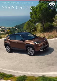 Toyota katalog i Snertinge | Yaris Cross Prisliste | 2026-01-01T00:00:00.000Z - 2026-12-31T00:00:00.000Z