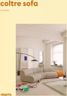 Muuto katalog i Hørsholm | Press Relase - Coltre Sofa | 2026-09-02T00:00:00.000Z - 2026-09-16T00:00:00.000Z