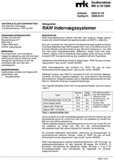 Stark katalog i Horsens | RAW Indervægssystemer | 2025-01-30T00:00:00.000Z - 2028-04-01T00:00:00.000Z