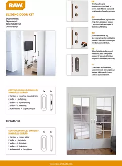 Stark katalog i Horsens | RAW skydedørssæt monteringsvejledning | 2026-09-09T00:00:00.000Z - 2026-09-23T00:00:00.000Z