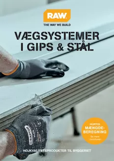 Stark katalog i Horsens | RAW Vægsystemer i gips & stål | 2026-09-09T00:00:00.000Z - 2026-09-23T00:00:00.000Z