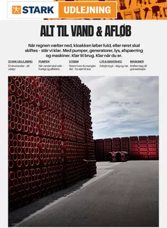 Stark katalog | Udlejning - Alt til VA | 2026-09-09T00:00:00.000Z - 2026-09-23T00:00:00.000Z