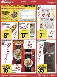 ABC Lavpris katalog | Fantastisk tilbud til kupjægere | 2026-09-16T00:00:00.000Z - 2026-09-22T00:00:00.000Z