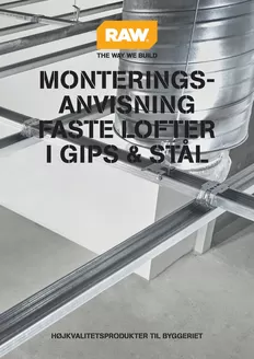 Stark katalog | RAW Monteringsanvisning gips- og stållofter | 2026-09-16T00:00:00.000Z - 2026-09-30T00:00:00.000Z