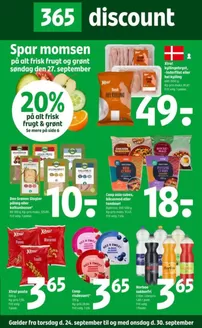 365discount katalog i Klemensker | 365discount Tilbudsavis | 2026-09-24T00:00:00.000Z - 2026-09-30T00:00:00.000Z