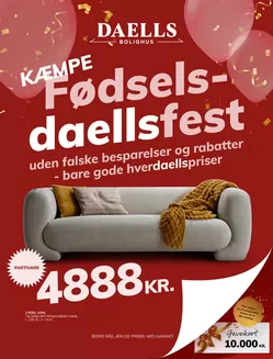 Daells Bolighus katalog | Fødselsdaells 2026 | 2026-09-24T00:00:00.000Z - 2026-10-08T00:00:00.000Z