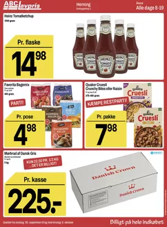ABC Lavpris katalog i Frederikshavn | Eksklusive tilbud til vores kunder | 2026-09-30T00:00:00.000Z - 2026-10-06T00:00:00.000Z
