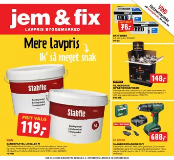 jem & fix katalog | Ugeavis - uge 41 | 2026-10-04T00:00:00.000Z - 2026-10-10T00:00:00.000Z