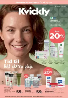 Kvickly katalog | Skønhed velvære | 2026-10-09T00:00:00.000Z - 2026-10-22T00:00:00.000Z