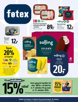 Føtex katalog | Uge 42 | 2026-10-09T00:00:00.000Z - 2026-10-22T00:00:00.000Z