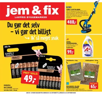 jem & fix katalog i Ikast | Ugeavis - uge 43 | 2026-10-18T00:00:00.000Z - 2026-10-24T00:00:00.000Z