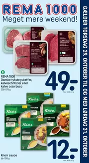 Rema 1000 katalog i Vordingborg | Uge 44 Indstik | 2026-10-29T00:00:00.000Z - 2026-10-31T00:00:00.000Z