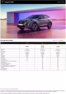 Peugeot katalog i Sønderborg | Peugeot E-2008 | 2026-10-29T00:00:00.000Z - 2027-10-29T00:00:00.000Z