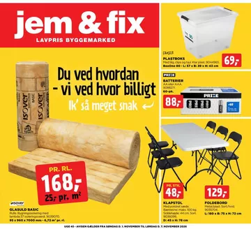 jem & fix katalog i Langå | Ugeavis - uge 45 | 2026-11-01T00:00:00.000Z - 2026-11-07T00:00:00.000Z