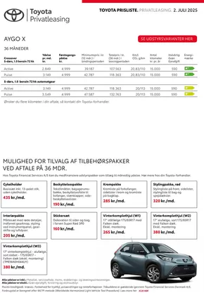 Toyota katalog i Fredericia | bZ4X Privatleasing | 2025-07-07T00:00:00.000Z - 2025-07-21T00:00:00.000Z