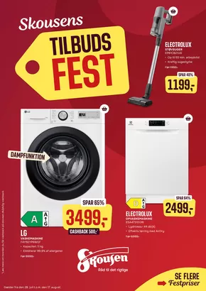 Skousen katalog i Frederiksberg | Skousen Tilbudsavis | 2025-07-28T00:00:00.000Z - 2025-08-17T00:00:00.000Z