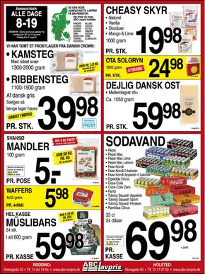 ABC Lavpris katalog i Næstved | Aktuelle kup og tilbud | 2025-07-30T00:00:00.000Z - 2025-08-05T00:00:00.000Z