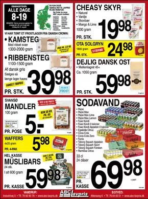 ABC Lavpris katalog i Fredericia | Nye tilbud at opdage | 2025-07-30T00:00:00.000Z - 2025-08-05T00:00:00.000Z