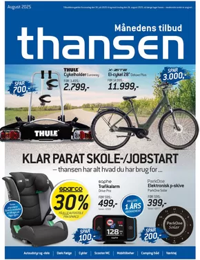 Thansen katalog i Næstved | Aktuell kundeavis Thansen | 2025-07-30T00:00:00.000Z - 2025-08-26T00:00:00.000Z
