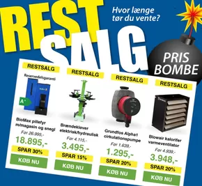 Fantastiske rabatter på udvalgte produkter