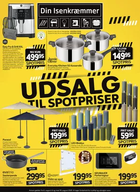 Din Isenkræmmer katalog i Haderslev | Din Isenkræmmer UDSALG TIL SPOTPRISER | 2025-08-06T00:00:00.000Z - 2025-08-18T00:00:00.000Z