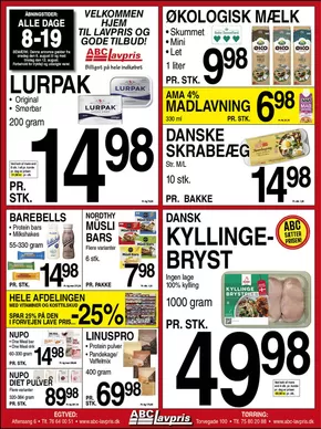ABC Lavpris katalog | Vores bedste tilbud til dig | 2025-08-06T00:00:00.000Z - 2025-08-12T00:00:00.000Z