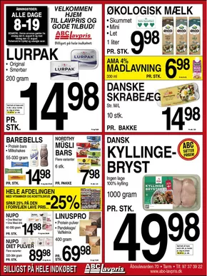 ABC Lavpris katalog | Aktuelle kup og tilbud | 2025-08-06T00:00:00.000Z - 2025-08-12T00:00:00.000Z