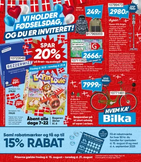 Bilka katalog i Frederiksberg | Stort udvalg af tilbud | 2025-08-15T00:00:00.000Z - 2025-08-21T00:00:00.000Z