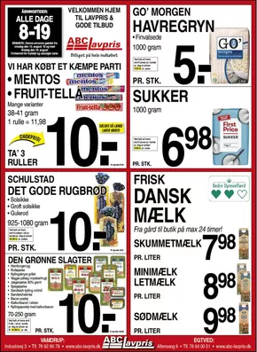ABC Lavpris katalog | ABC Lavpris Tilbudsavis | 2025-08-13T00:00:00.000Z - 2025-08-19T00:00:00.000Z