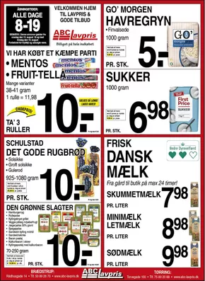 ABC Lavpris katalog i Hellerup | ABC Lavpris Tilbudsavis | 2025-08-13T00:00:00.000Z - 2025-08-19T00:00:00.000Z