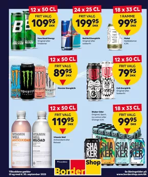 BorderShop katalog | Stærke priser på energidrik | 2025-08-13T00:00:00.000Z - 2025-09-30T00:00:00.000Z