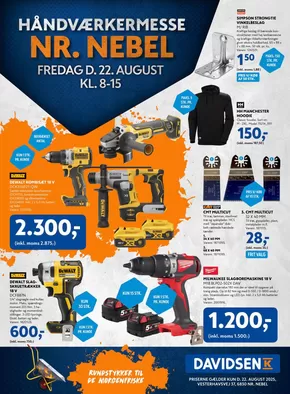 Davidsen katalog i Kolding | Eksklusive tilbud og kup | 2025-08-22T00:00:00.000Z - 2025-08-22T00:00:00.000Z