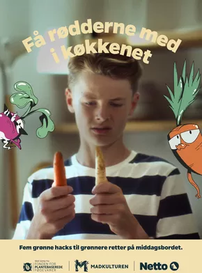 Netto katalog i Arden | Få rødderne med i køkkenet - 5 grønne hacks | 2025-08-18T00:00:00.000Z - 2025-10-31T00:00:00.000Z
