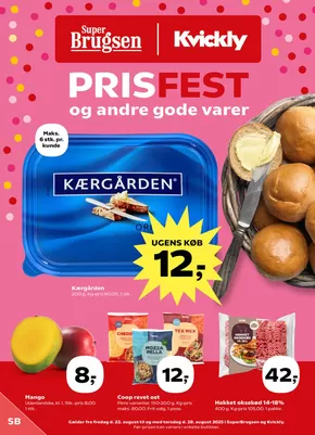 SuperBrugsen katalog i Esbjerg | Vores bedste tilbud til dig | 2025-08-22T00:00:00.000Z - 2025-08-28T00:00:00.000Z