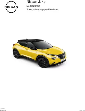 Nissan katalog i Næstved | Ny Nissan Juke | 2024-08-16T00:00:00.000Z - 2025-08-16T00:00:00.000Z