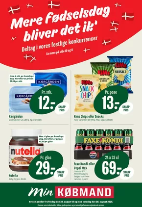 Min Købmand katalog i Smørumnedre | Vores bedste kup | 2025-08-22T00:00:00.000Z - 2025-08-28T00:00:00.000Z