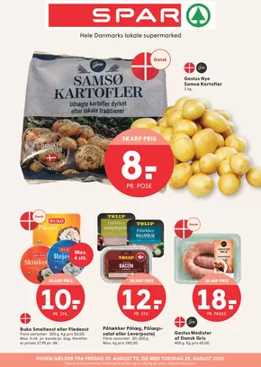 SPAR katalog i Frederiksværk | Toptilbud til alle kunder | 2025-08-22T00:00:00.000Z - 2025-08-28T00:00:00.000Z