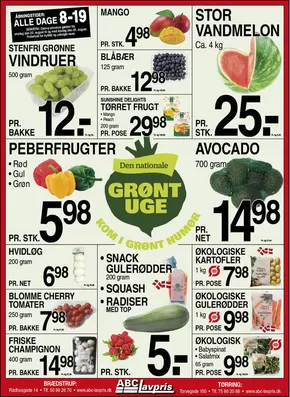 ABC Lavpris katalog i Aalborg | Rabatter og kampagner | 2025-08-20T00:00:00.000Z - 2025-08-26T00:00:00.000Z