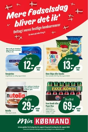 Min Købmand katalog i Vejle | Min Købmand Tilbudsavis | 2025-08-22T00:00:00.000Z - 2025-08-28T00:00:00.000Z
