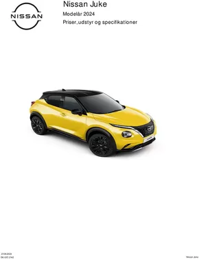 Nissan katalog i Odense | Ny Nissan Juke | 2024-08-29T00:00:00.000Z - 2025-08-29T00:00:00.000Z