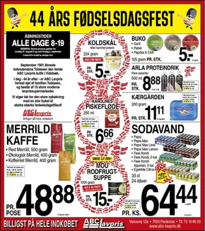 ABC Lavpris katalog i Vejle | Toptilbud og rabatter | 2025-08-27T00:00:00.000Z - 2025-09-02T00:00:00.000Z
