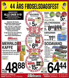 ABC Lavpris katalog i Kolding | Oplev attraktive tilbud | 2025-08-27T00:00:00.000Z - 2025-09-02T00:00:00.000Z